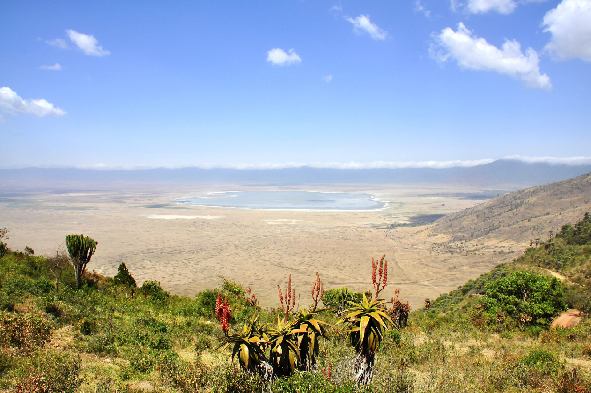 Blick in den Ngorongoro-Krater © Marie Maywald