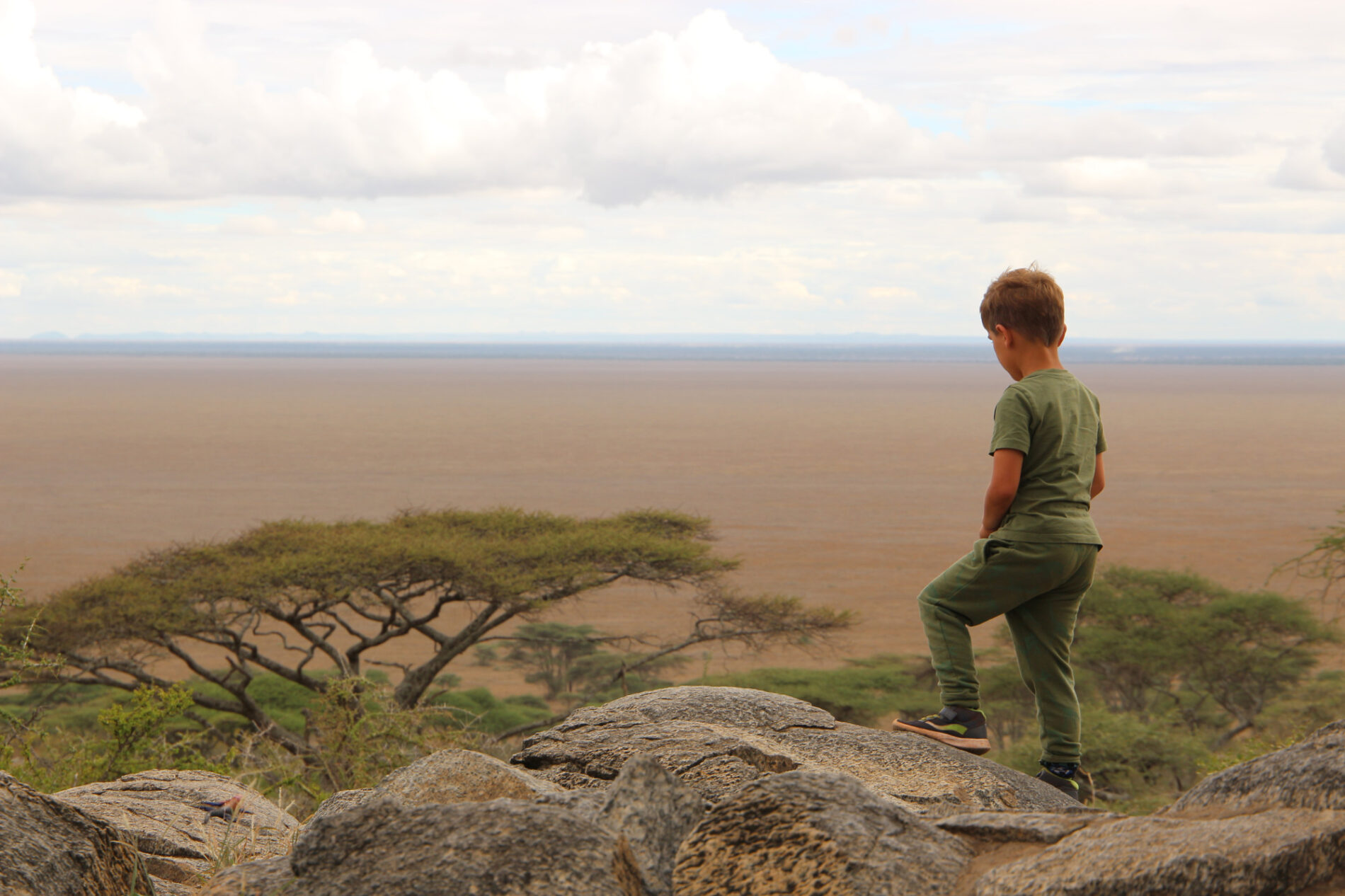 Weiter Blick über die Serengeti © Yvonne Frommater
