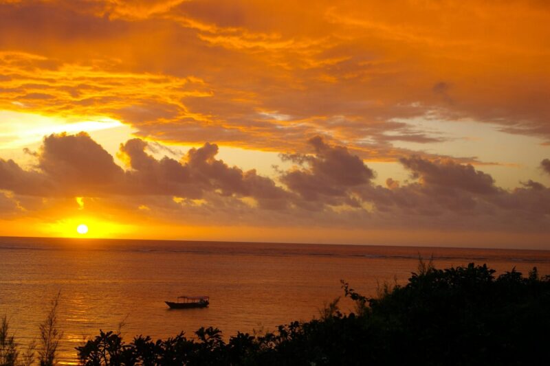 Sonnenuntergang auf Sansibar © Gabriele Voigt